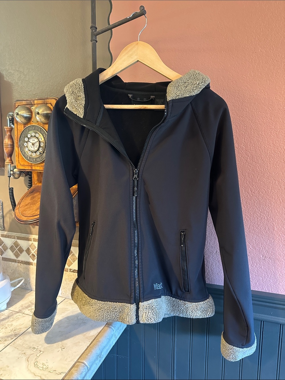 Marmot Soft Shell Fur Lined Jacket